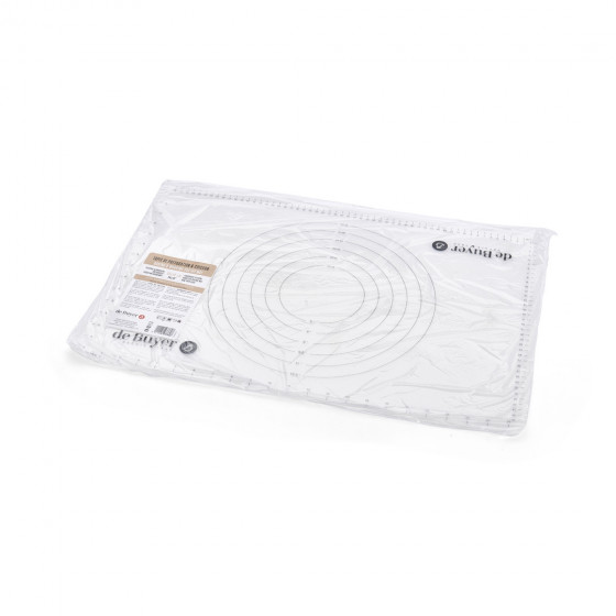 Non-stick pastry mat with marks, silicone
