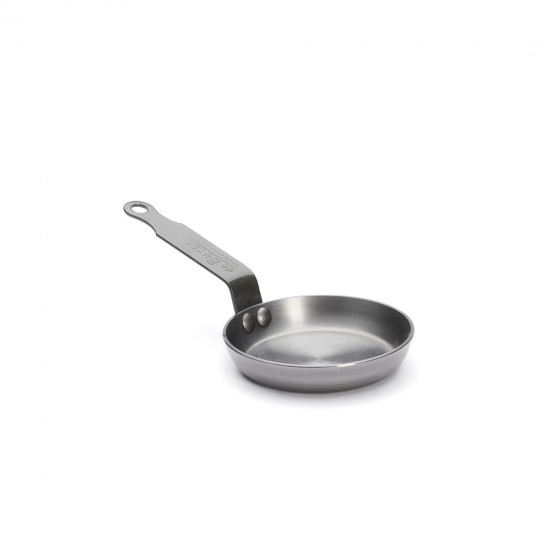 Steel blinis pan MINERAL B Ø12cm