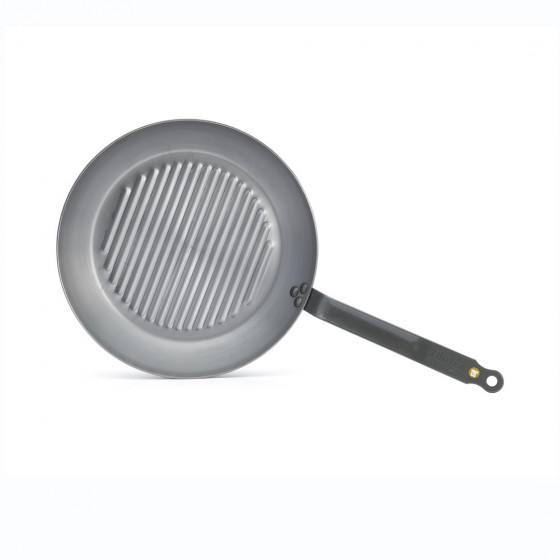 Runde Eisen-Grillpfanne Mineral B Ø32cm