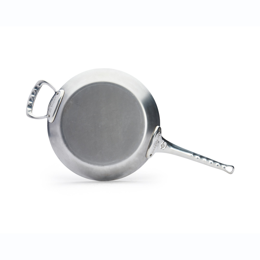 Poêle ronde MINERAL B PRO avec queue fonte d’inox, acier doux, Poêles rondes, ø 32cm De Buyer