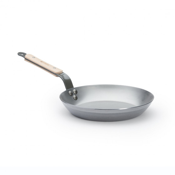 Steel frying pan MINERAL B BOIS Ø24cm