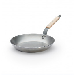 Steel frying pan MINERAL B BOIS Ø28cm