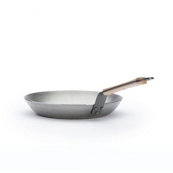 Steel frying pan MINERAL B BOIS Ø28cm