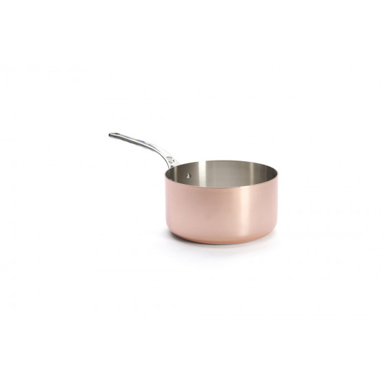 Kupferkasserolle PRIMA MATERA Ø24cm - Edelstahlgriff