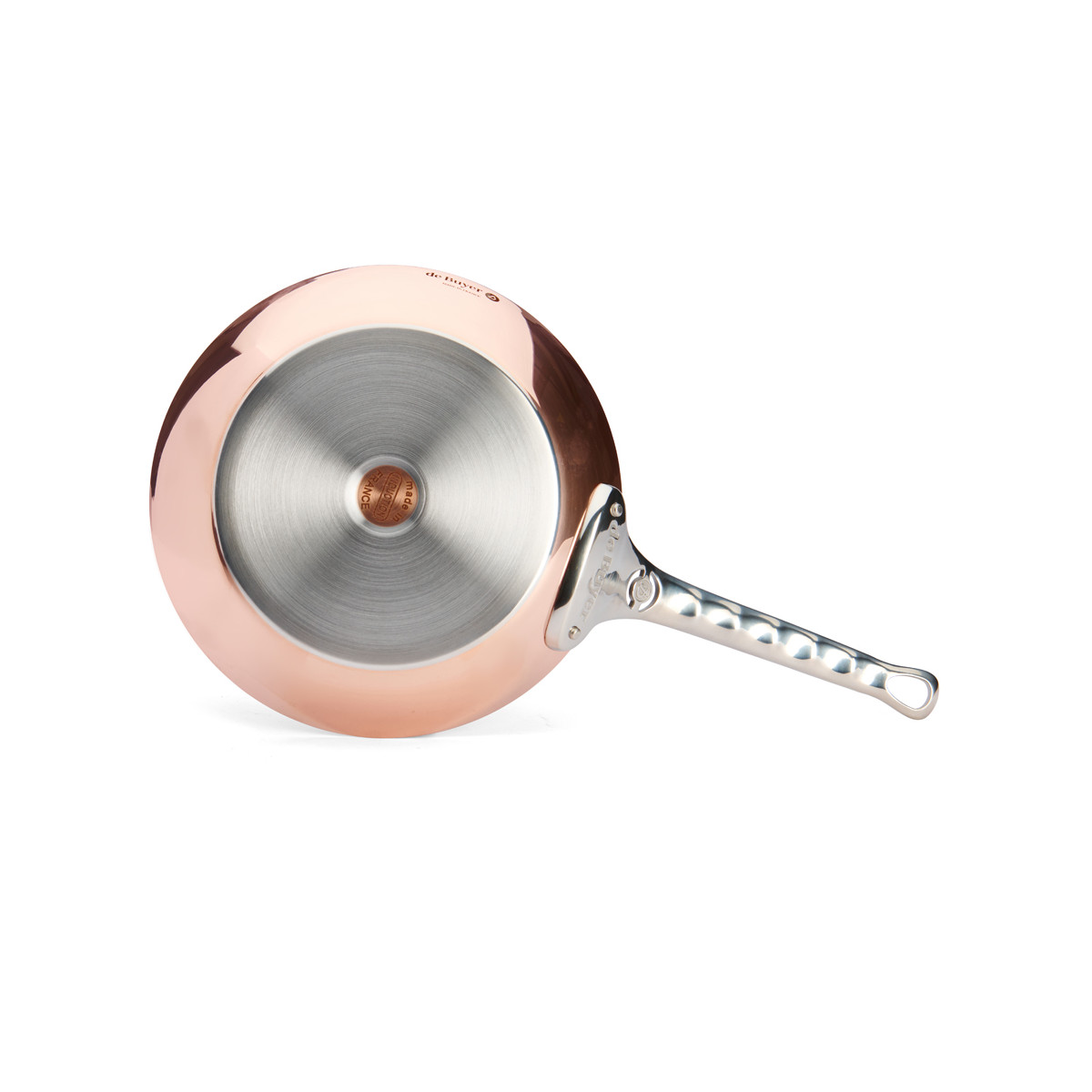 Copper frypan PRIMA MATERA Ø24cm - stainless steel handle