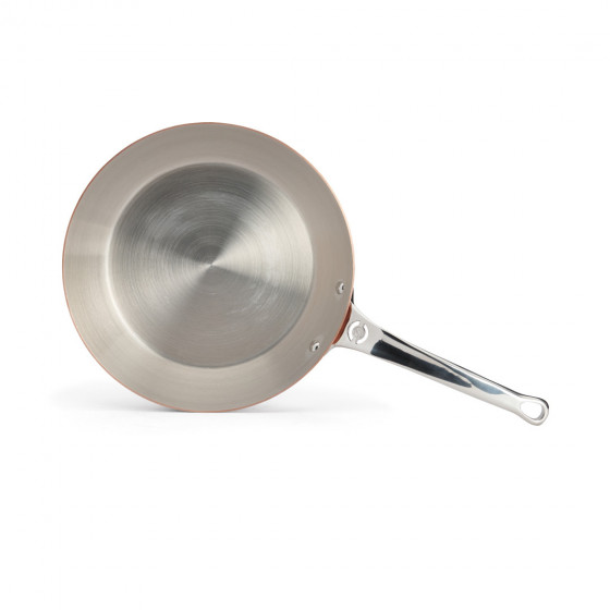 Copper frypan PRIMA MATERA Ø28m - stainless steel handle