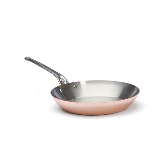 Copper frypan PRIMA MATERA Ø32cm - stainless steel handle