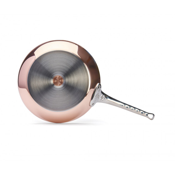 Copper frypan PRIMA MATERA Ø32cm - stainless steel handle