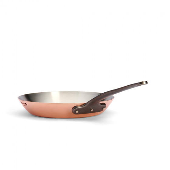 Kupferpfanne PRIMA MATERA Tradition Ø28cm - mit Gusseisengriff