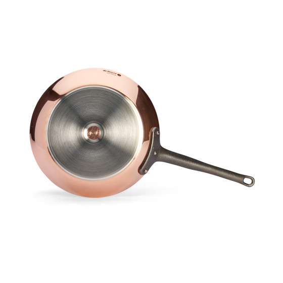 Kupferpfanne PRIMA MATERA Tradition Ø32cm - mit Gusseisengriff