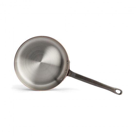 Copper sauté-pan PRIMA MATERA Tradition Ø24cm - cast iron handle