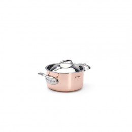 Copper stewpan INOCUIVRE Ø16cm with lid