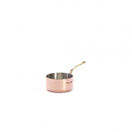Copper saucepan INOCUIVRE Ø9cm brass handle
