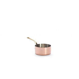 Copper saucepan INOCUIVRE Ø9cm brass handle