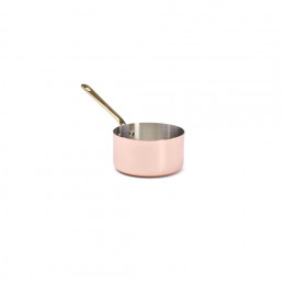 Copper saucepan INOCUIVRE Ø12cm brass handle