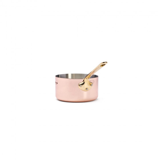 Copper saucepan INOCUIVRE Ø14cm brass handle