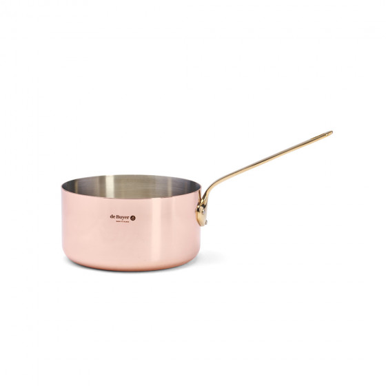 Copper saucepan INOCUIVRE Ø20cm brass handle