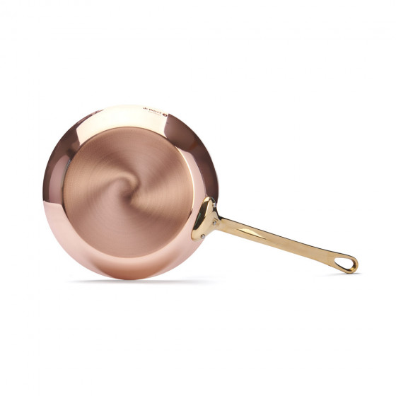 Copper frying pan INOCUIVRE Ø28cm brass handle