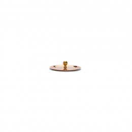 Copper lid with brass handles INOCUIVRE Ø10cm