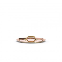 Copper lid with brass handles INOCUIVRE Ø16cm