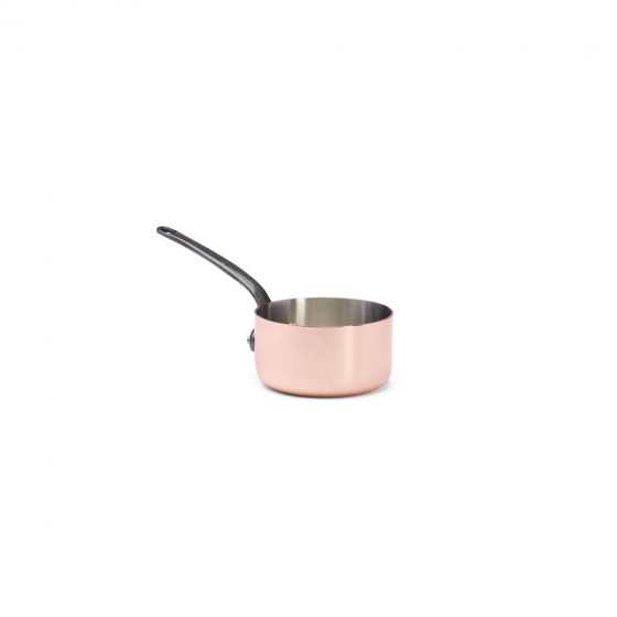 Copper saucepan INOCUIVRE Ø12cm cast-iron handle