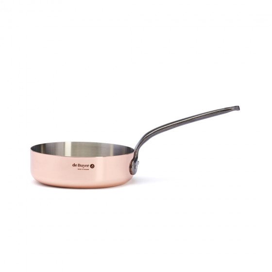 Copper sauté-pan INOCUIVRE Ø20cm cast-iron handle