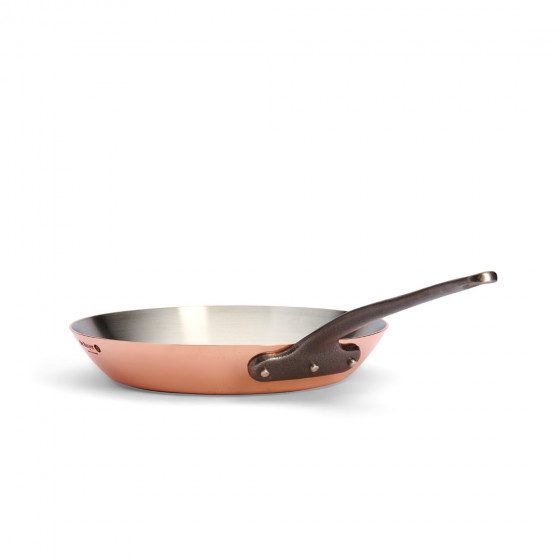 Copper frying pan INOCUIVRE Ø32cm cast-iron handle