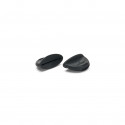 Set of 2 black silicone handles TWISTY