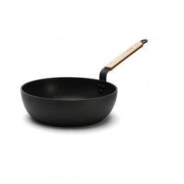 Non-stick riveted sauté-pan CHOC B BOIS Ø28cm