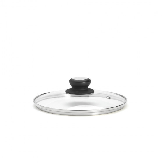 Glasdeckel mit Bakelitgriff Ø24cm