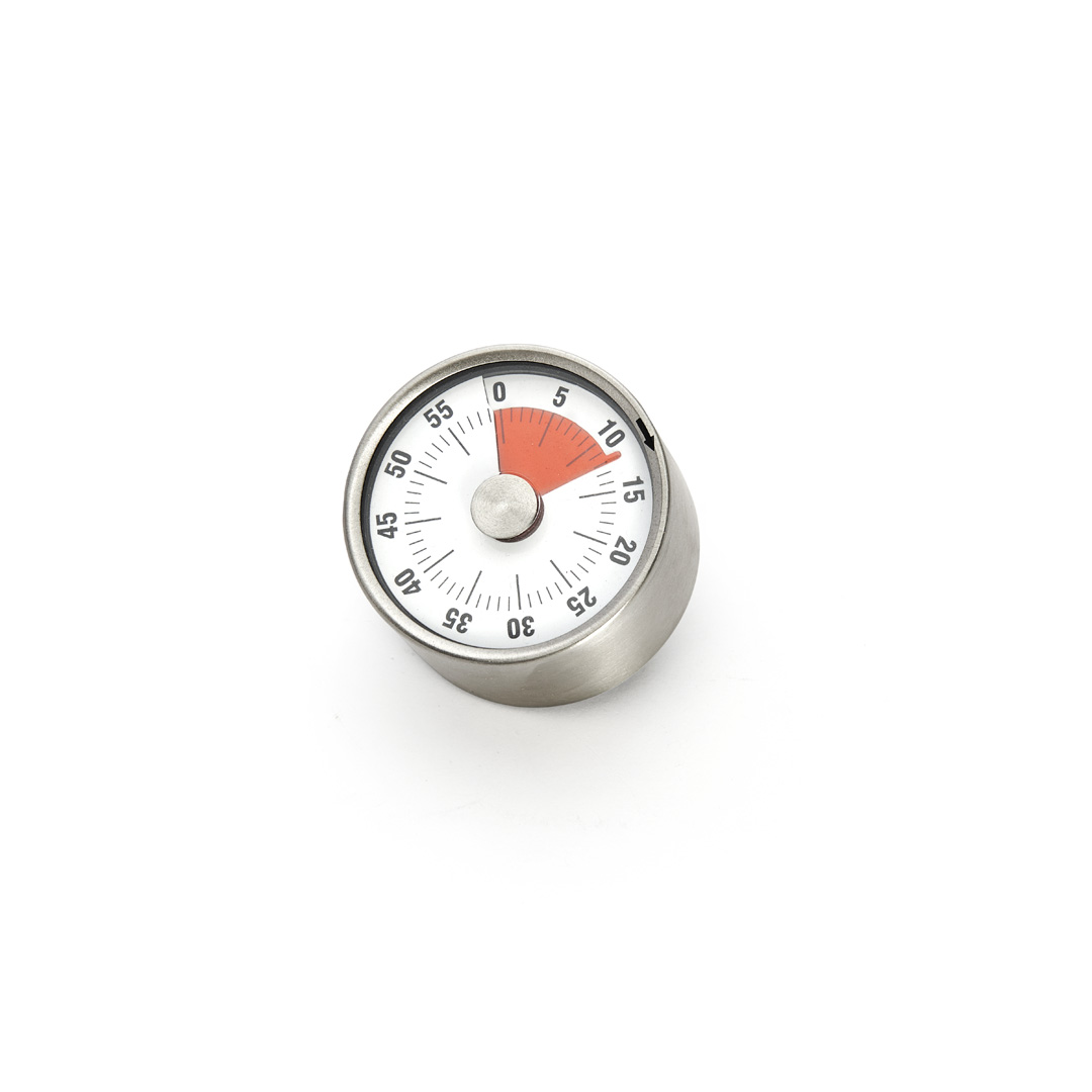 Stainless steel mechanical timer (60 minutes) - de Buyer