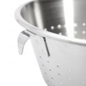 Stainless steel conical colander with handle
