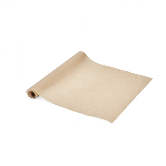 Roll of unbleached non-stick baking paper