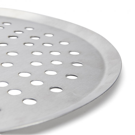 Perforiertes Pizzablech Aluminium Ø32cm