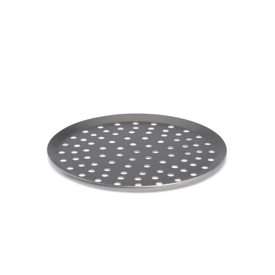 Backblech Rund Gelocht, Alu, Anti-Haft Choc