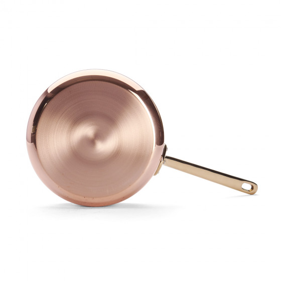 Copper sauté-pan INOCUIVRE Ø24cm brass handle