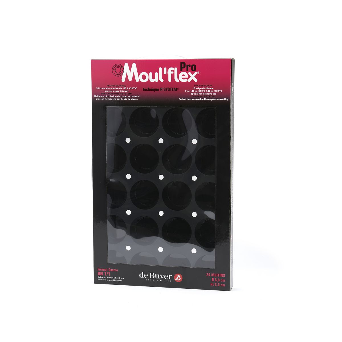  de Buyer MOUL'FLEX PRO Madeleine Silicone Mold - Creates 44  Madeleines - Easy to Use & Clean - Dishwasher & Freezer Safe : Home &  Kitchen