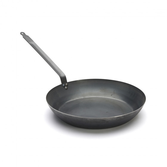 Blue steel frypan LA LYONNAISE Ø45cm
