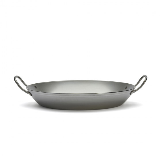 Steel paella pan CARBONE PLUS Ø36cm