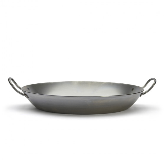 Steel paella pan CARBONE PLUS Ø40cm