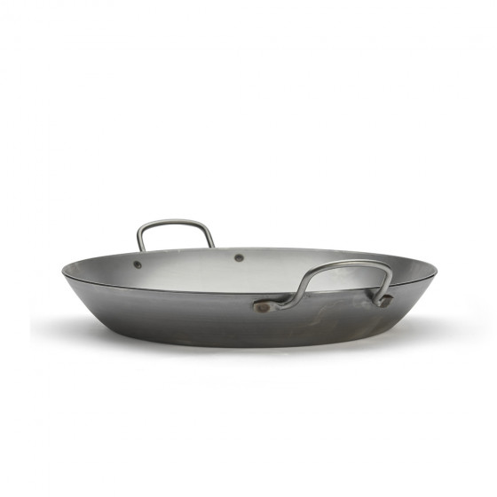 Steel paella pan CARBONE PLUS Ø40cm