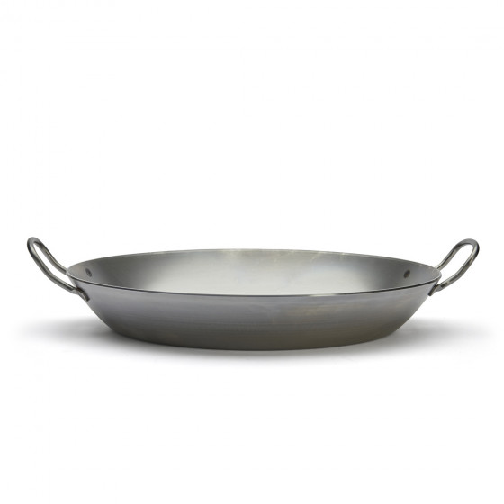 Steel paella pan CARBONE PLUS Ø50cm