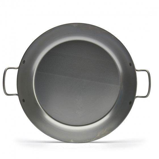 Steel paella pan CARBONE PLUS Ø50cm