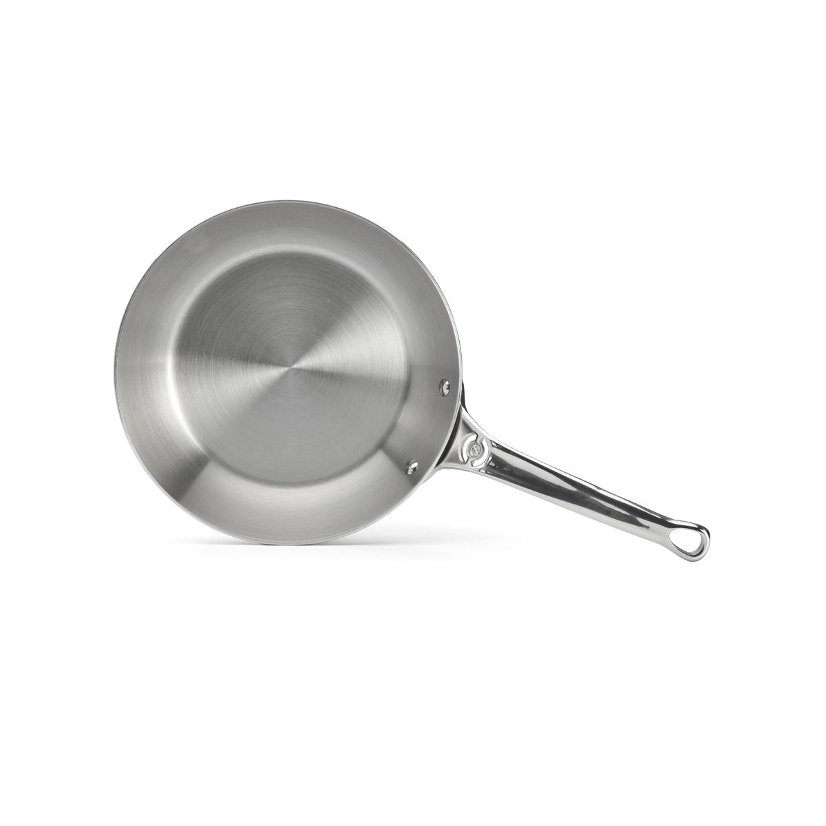 Stainless Steel Fry Pan - Induction Ready - Round - Silver - 12 - 1 Count  Box