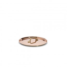 Copper lid with brass handles INOCUIVRE Ø12cm