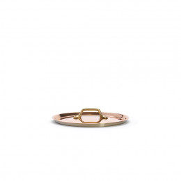 Copper lid with brass handles INOCUIVRE Ø12cm