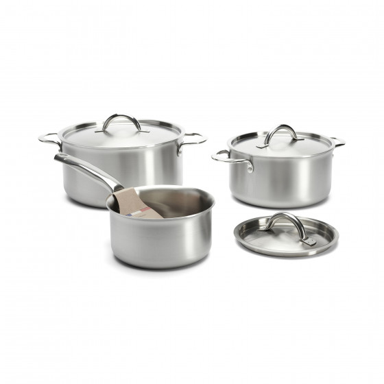 Batterie de 6 pièces en inox ALCHIMY