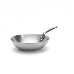 Stainless steel Wok ALCHIMY Ø28cm