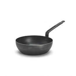Blue steel round country frypan BLUE CARBON Ø24cm