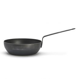Blue steel round country frypan BLUE CARBON Ø24cm